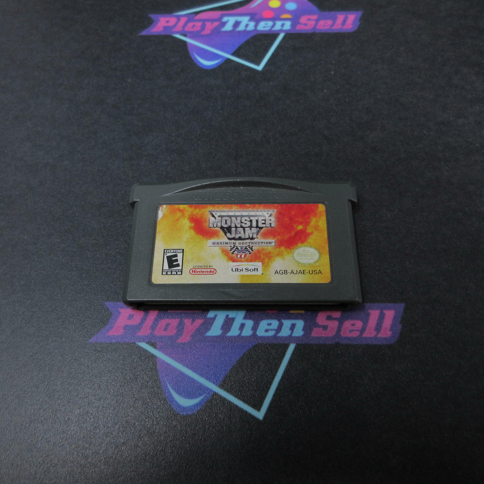 Monster Jam Maximum Destruction Gameboy Advance Cart Only AD - Very Good