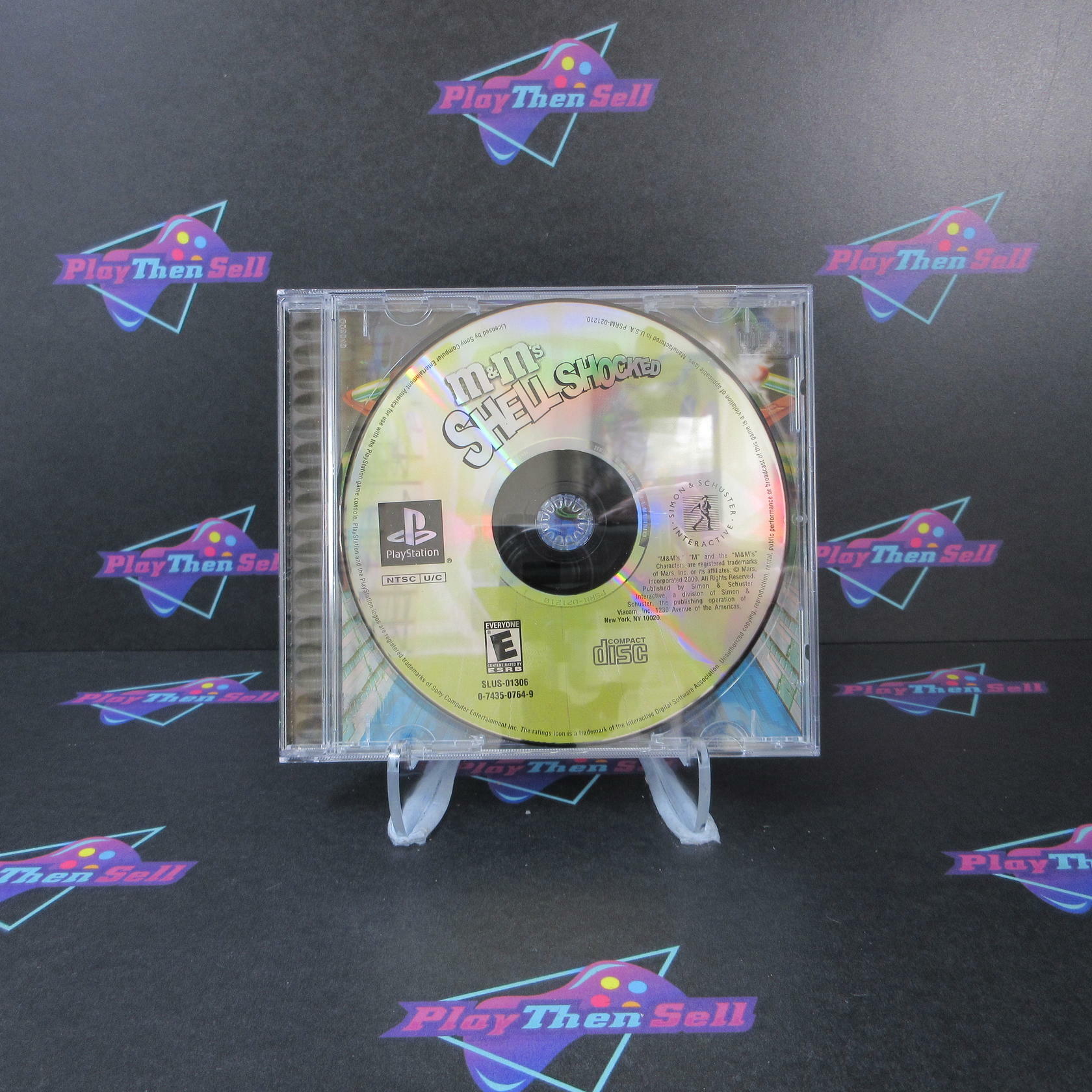 M&M's Shell Shocked PS1 PlayStation 1 - Very Good