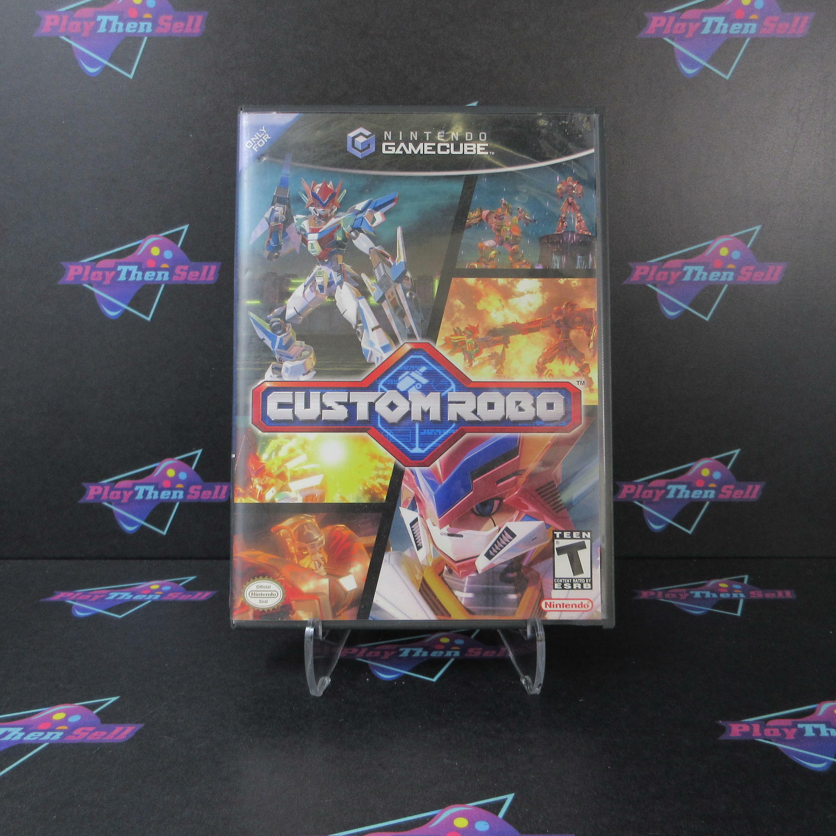 Custom Robo Nintendo Gamecube AD Complete CIB - Very Good