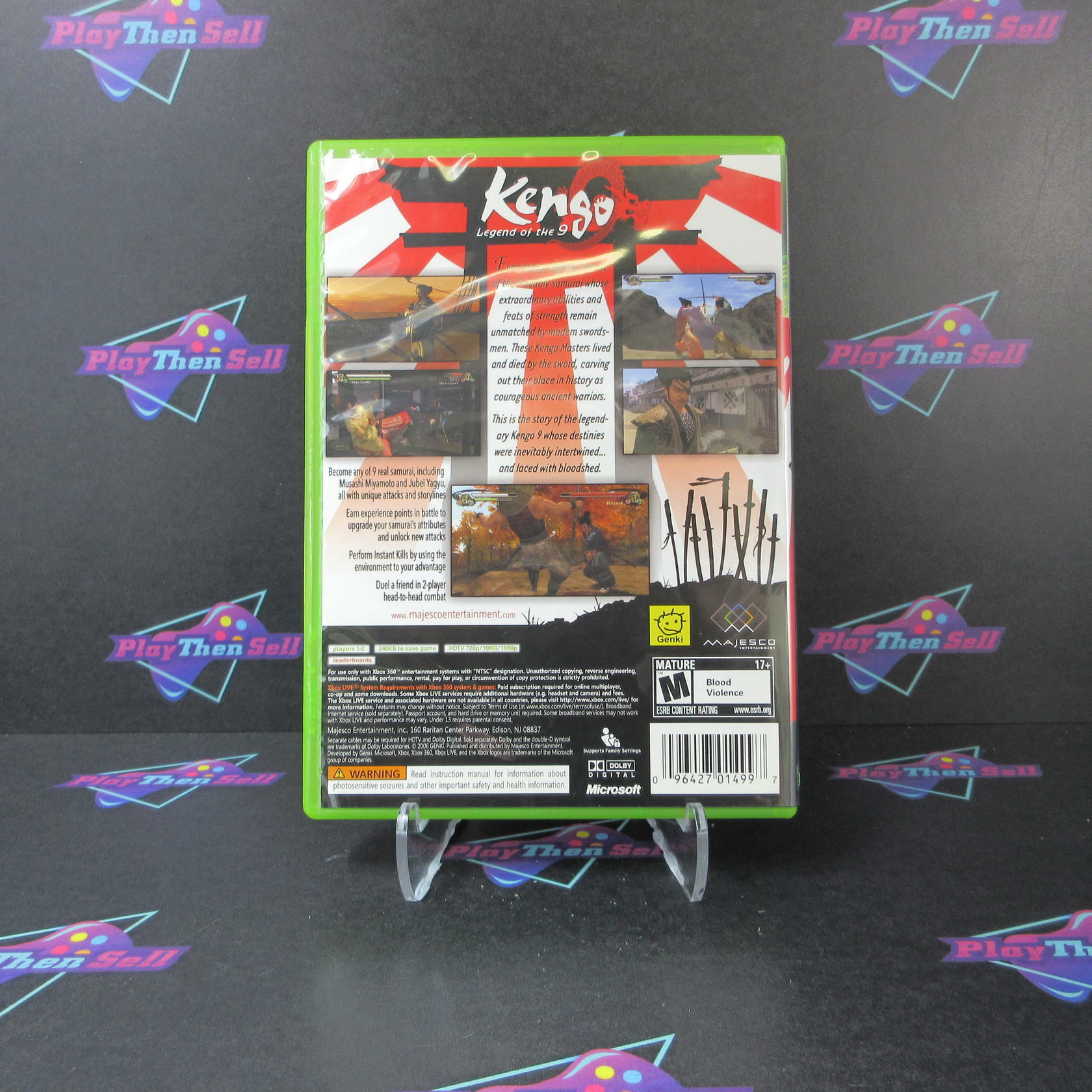 Kengo Legend Of The 9 Xbox 360 - Very Good