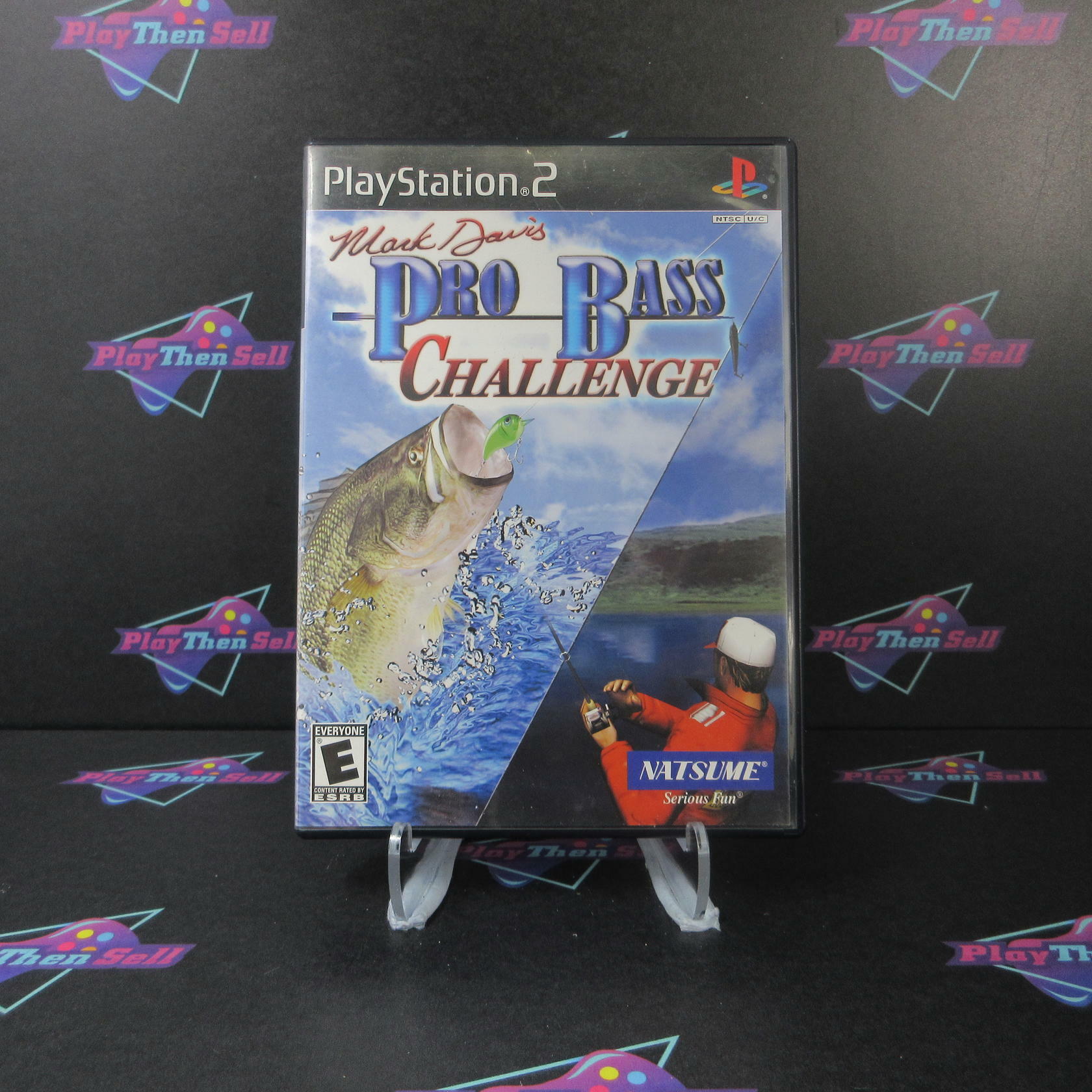 Mark Davis Pro Bass Challenge + Reg Card PS2 PlayStation 2 DD Complete CIB - Very Good