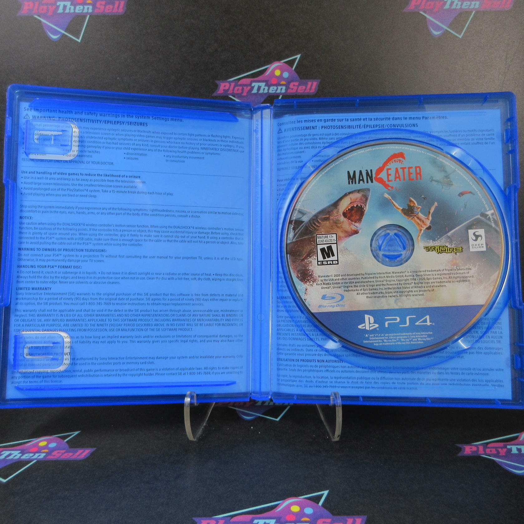 Maneater PS4 PlayStation 4 - Like New