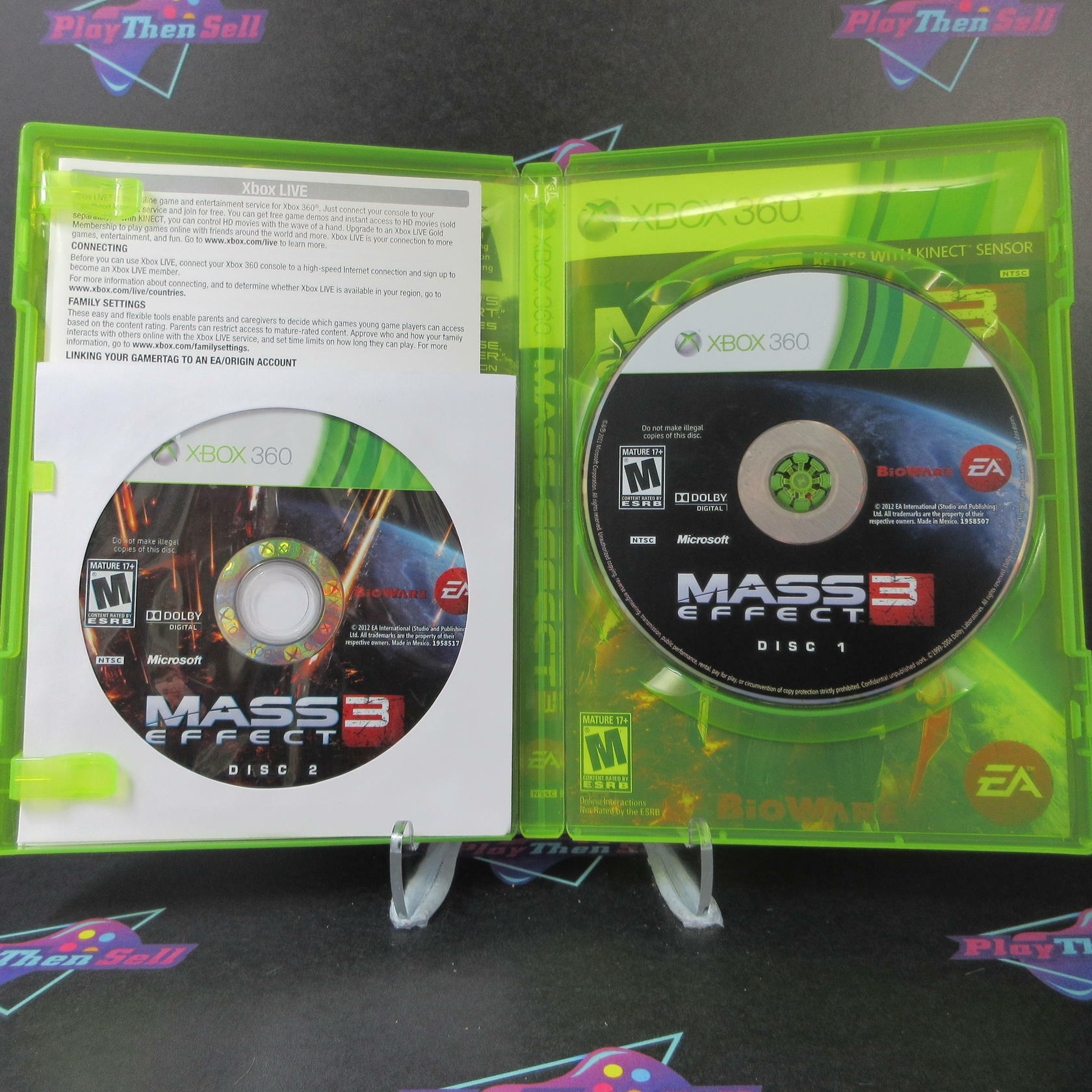 Mass Effect 3 Xbox 360 DD Complete CIB - Very Good