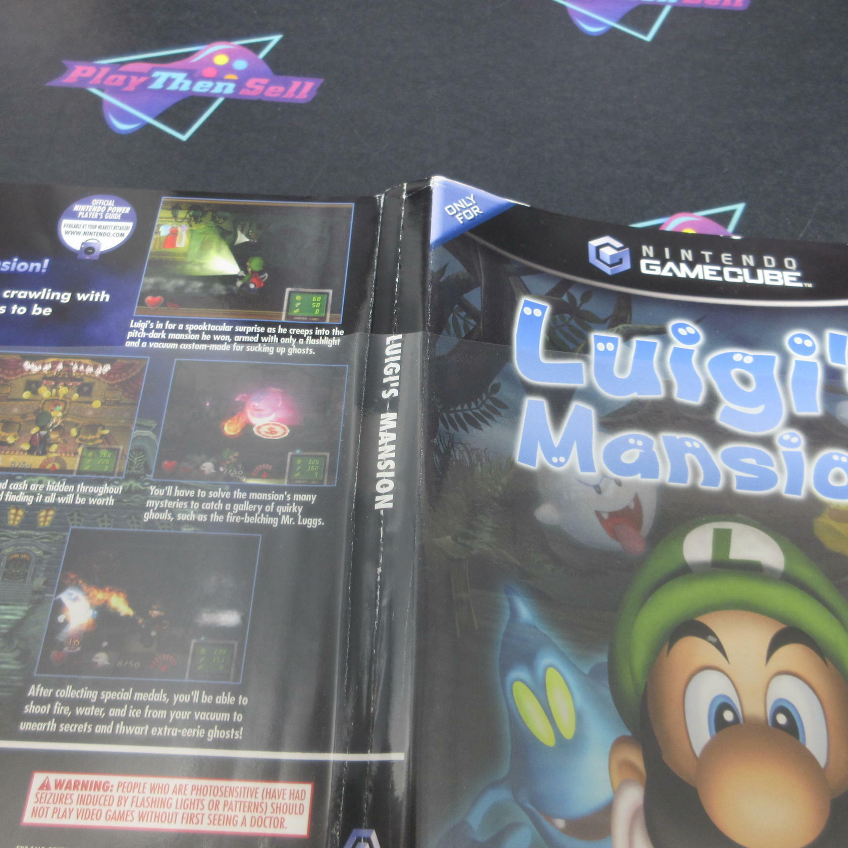 Luigi's Mansion Nintendo GameCube AD/NM - Very Good