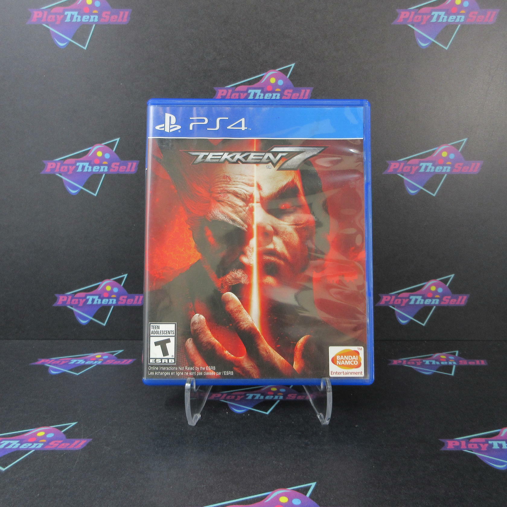 Tekken 7 PS4 PlayStation 4 AD Complete CIB - Very Good