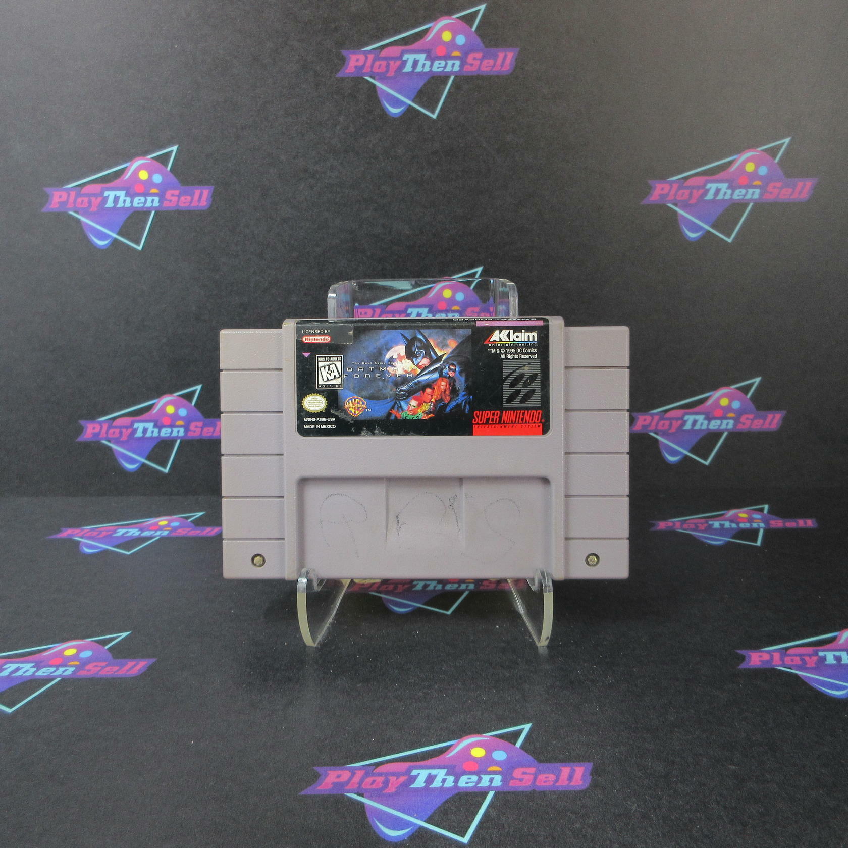 Batman Forever Super Nintendo SNES Cartridge Only AD Tested - Very Good