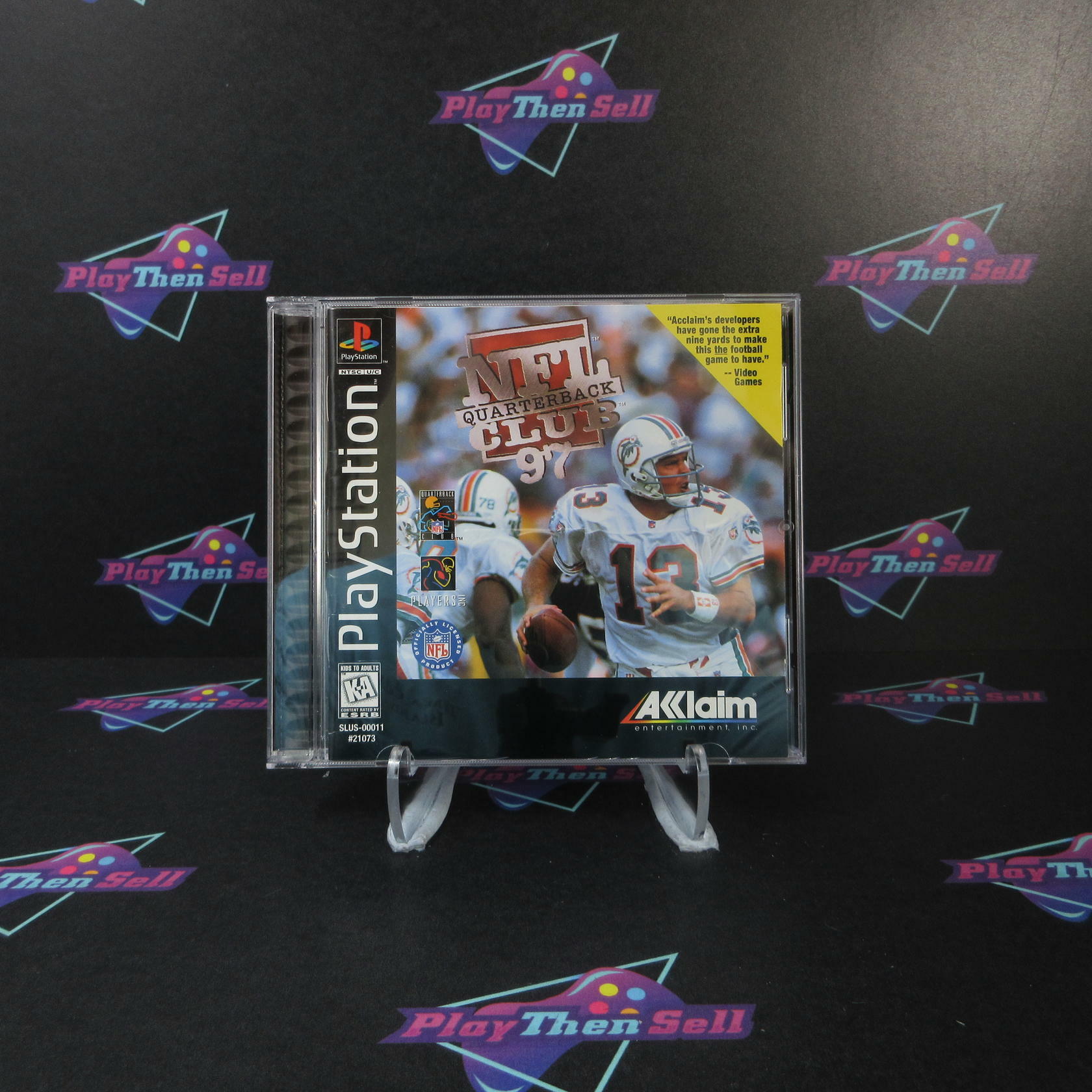 NFL Quarterback Club 97 PS1  PlayStation 1 + Reg Card - Like New