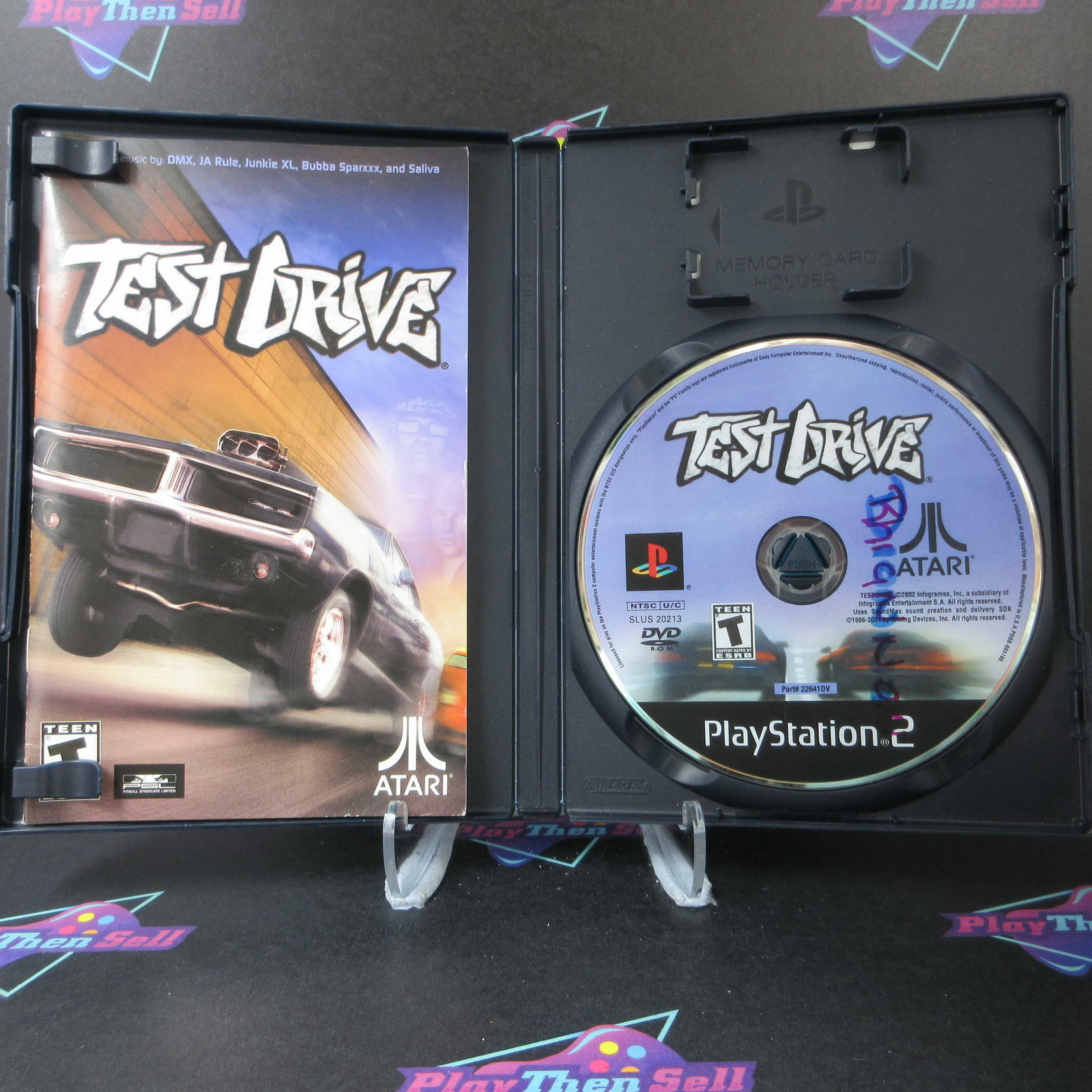 Test Drive PS2 PlayStation 2 AD/DD Complete CIB - Very Good