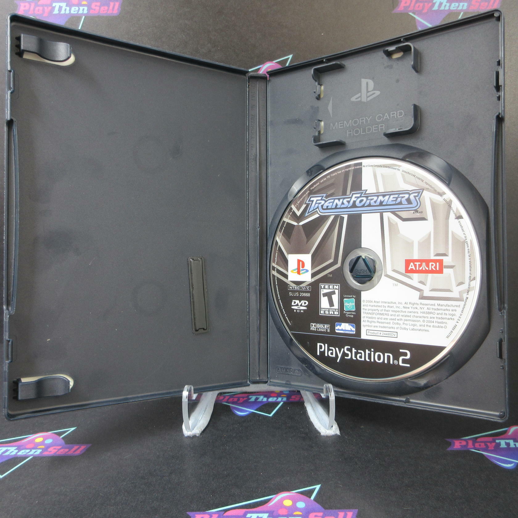 Transformers PS2 PlayStation 2 AD/NM - Very Good