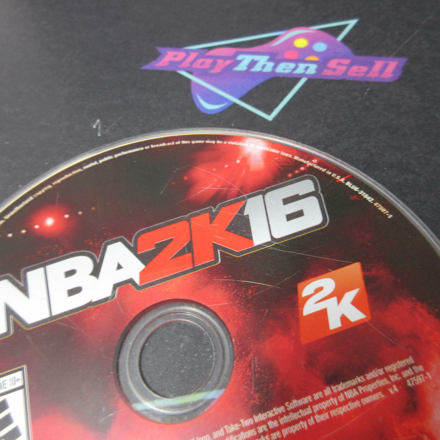 NBA 2K16 PS3 PlayStation 3 DD Complete CIB - Very Good