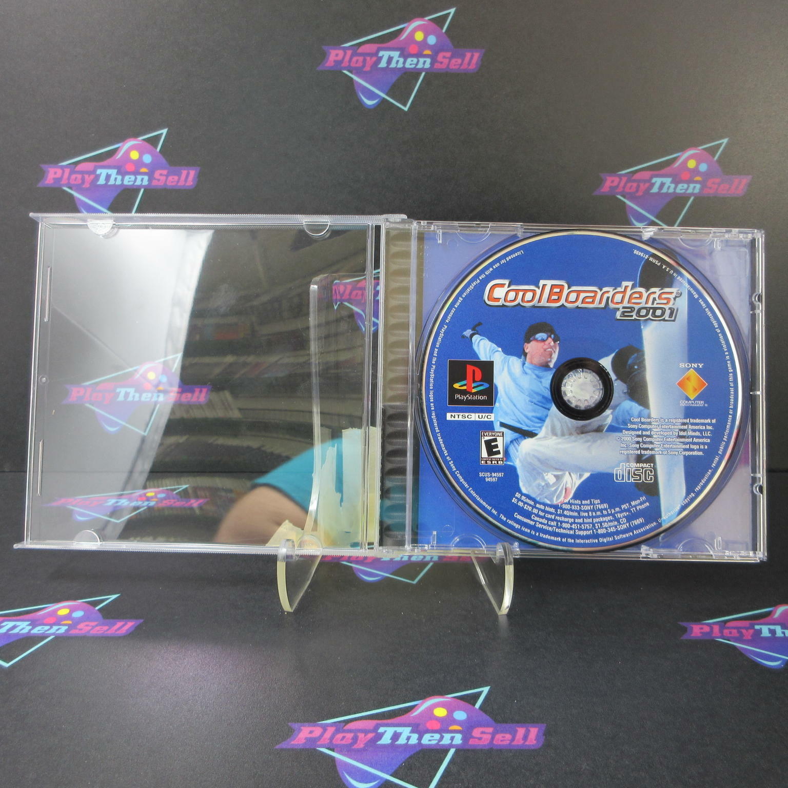 Cool Boarders 2001 PS1 PlayStation 1 - Very Good