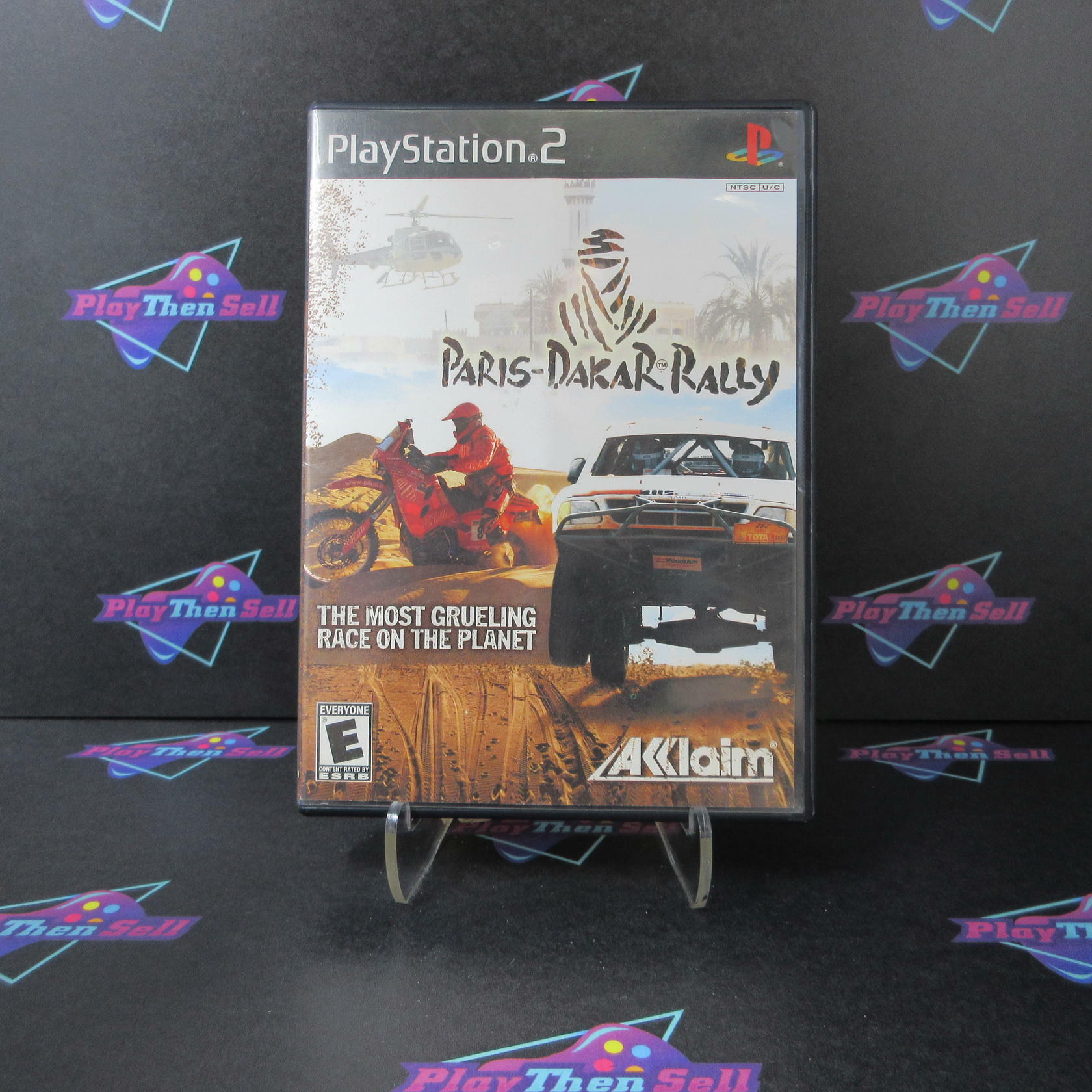 Paris Dakar Rally PS2 PlayStation 2 AD Complete CIB - Very Good
