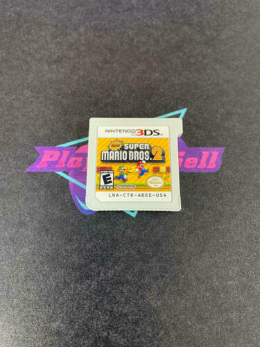 New Super Mario Bros. 2 Nintendo 3DS Red Case - Like New