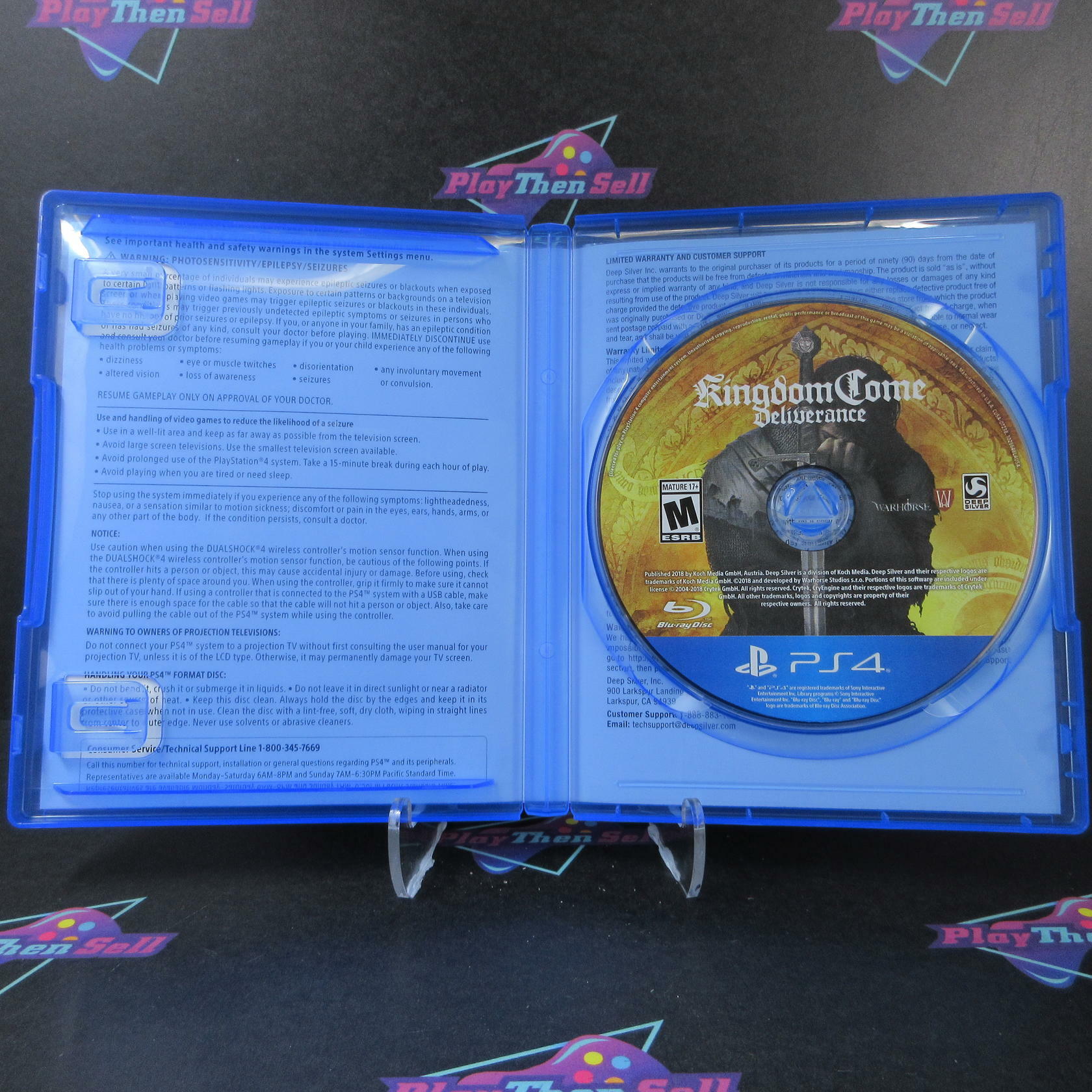 Kingdom Come Deliverance PS4 PlayStation 4 - Like New