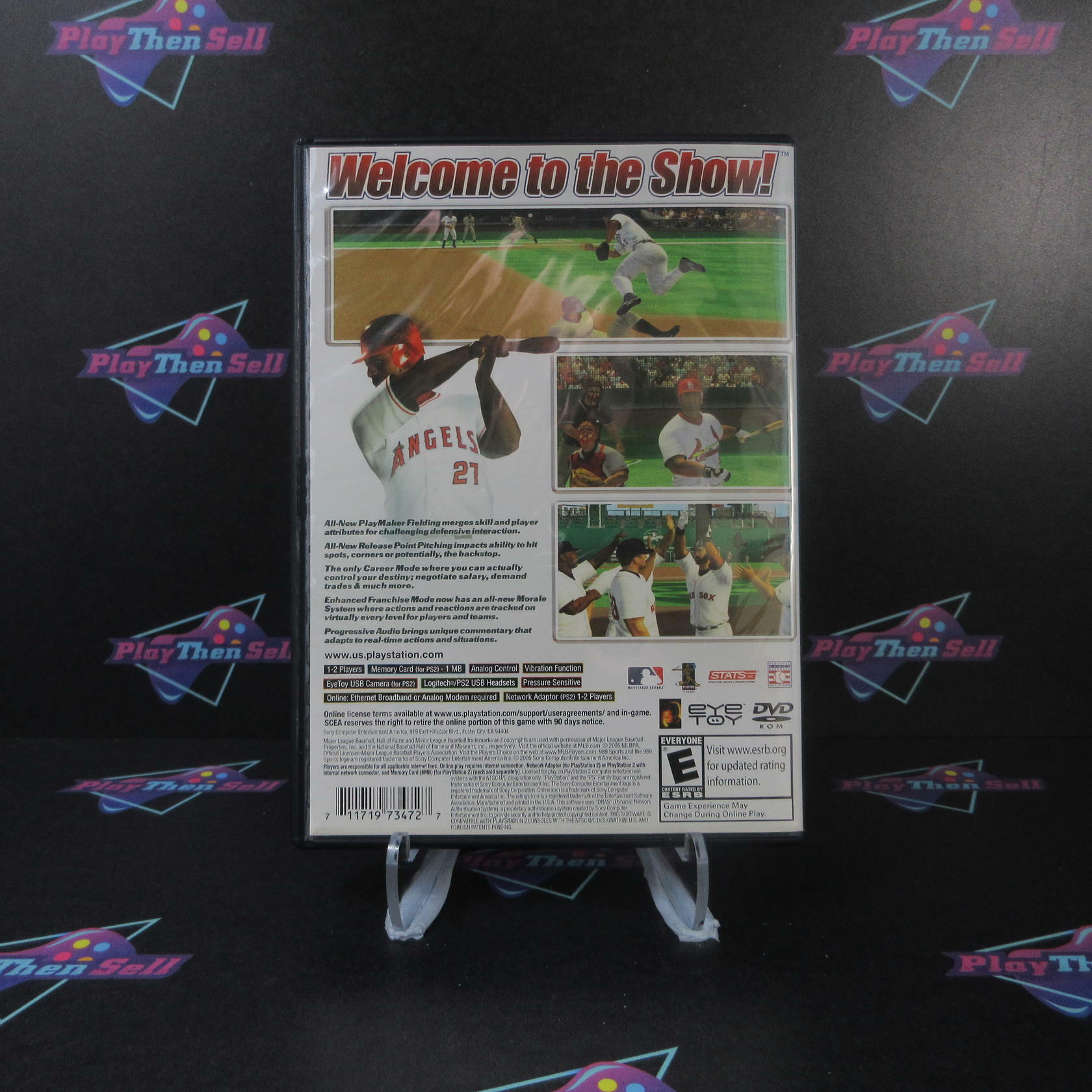 MLB 2006 + Reg Card PS2 PlayStation 2 AD Complete CIB - Very Good