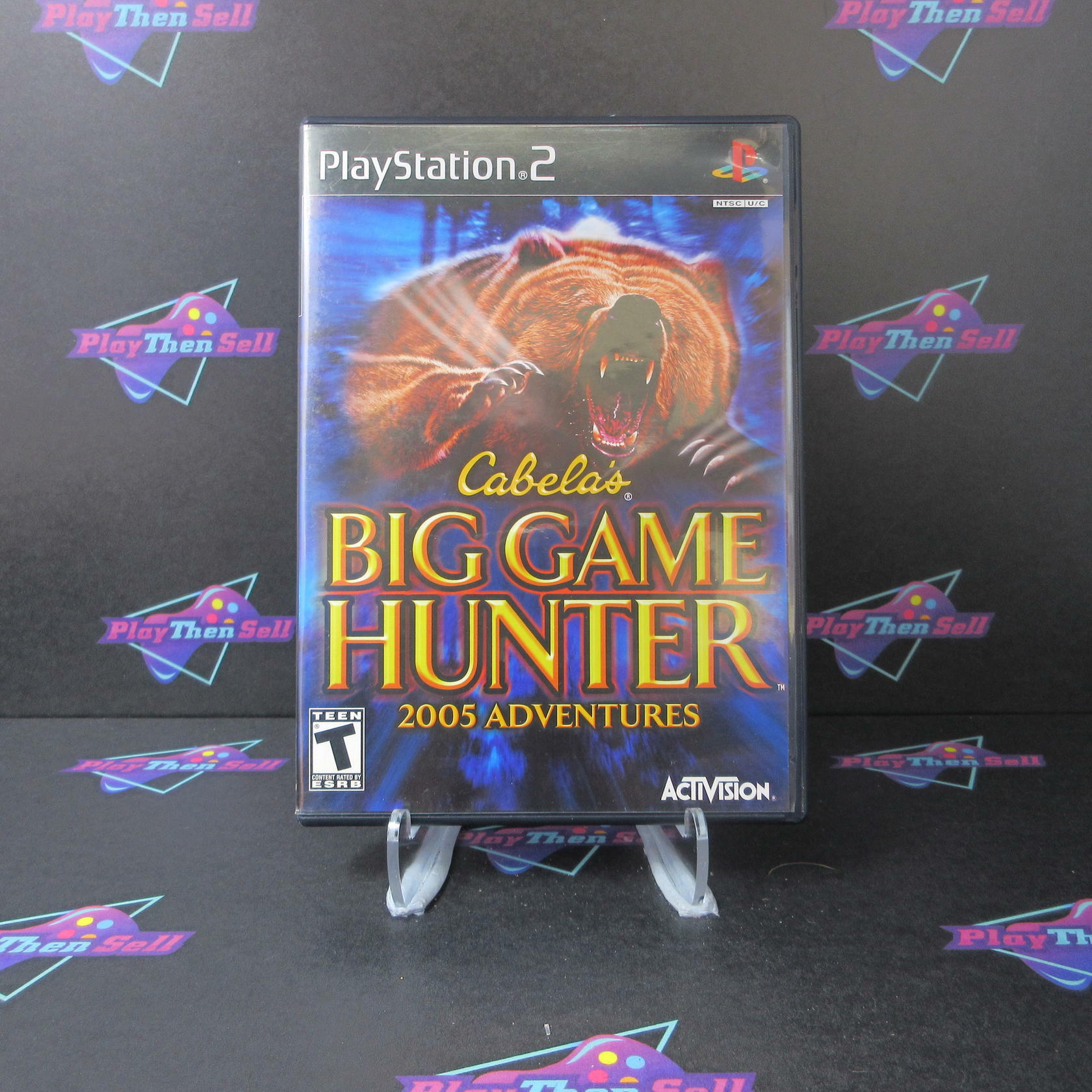 Cabela's Big Game Hunter 2005 Adventures + Reg Card PS2 PlayStation 2 AD - Very Good
