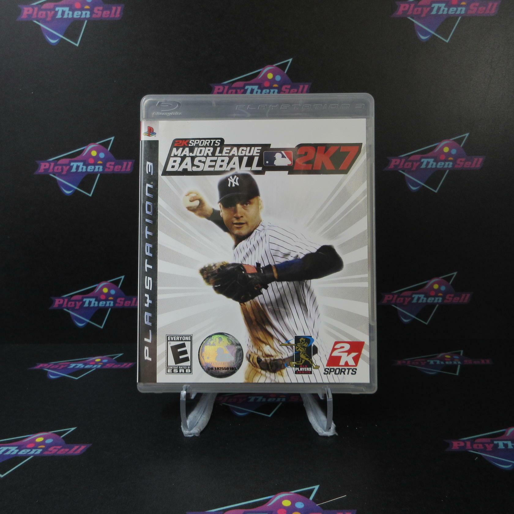 Major League Baseball MLB 2K7 PS3 PlayStation 3 AD Complete CIB - Very Good