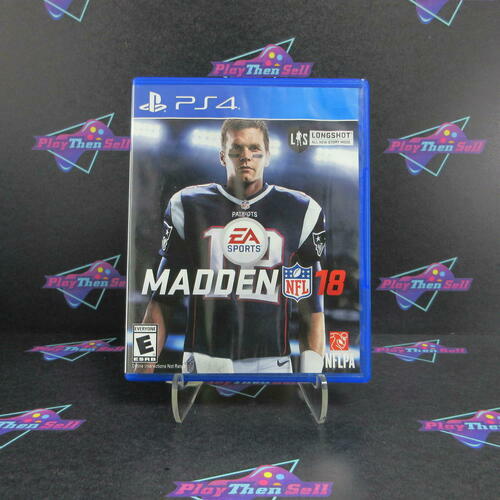 Madden NFL 18 PS4 PlayStation 4 AD/DD - Very Good