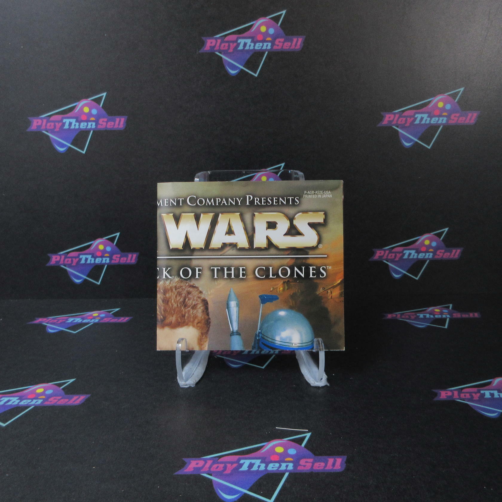 Star Wars Episode II Attack of the Clones Gameboy Advance Boxed + Poster - AD - Very Good