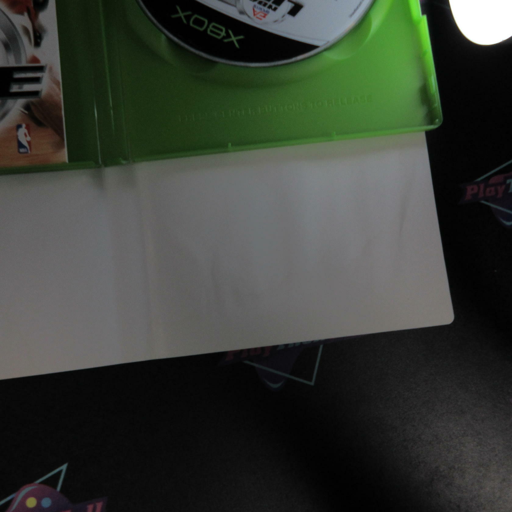 NBA Live 2002 + Reg Card Xbox AD - Very Good