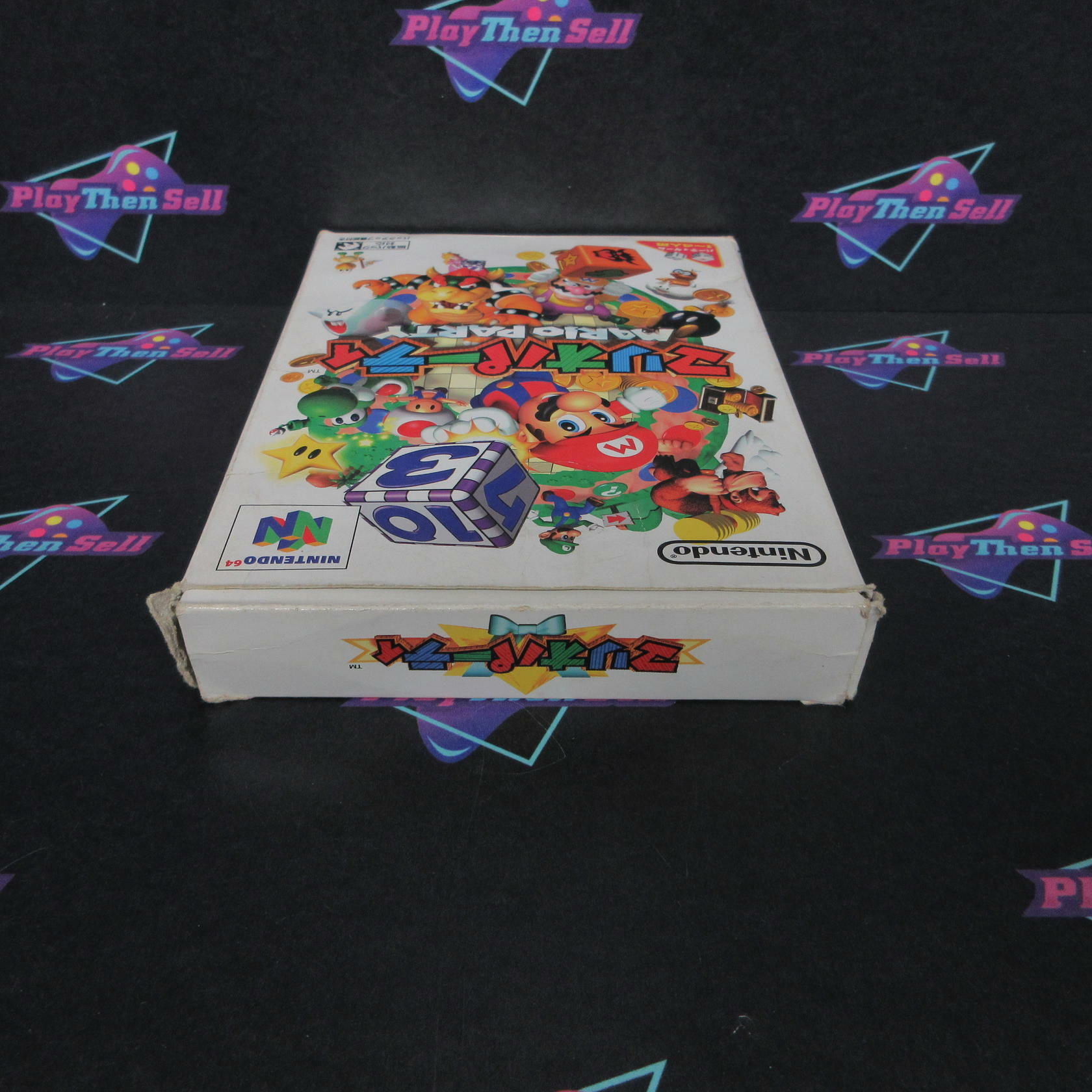 Mario Party N64 Nintendo 64 AD/MD + Box CIB - Very Good