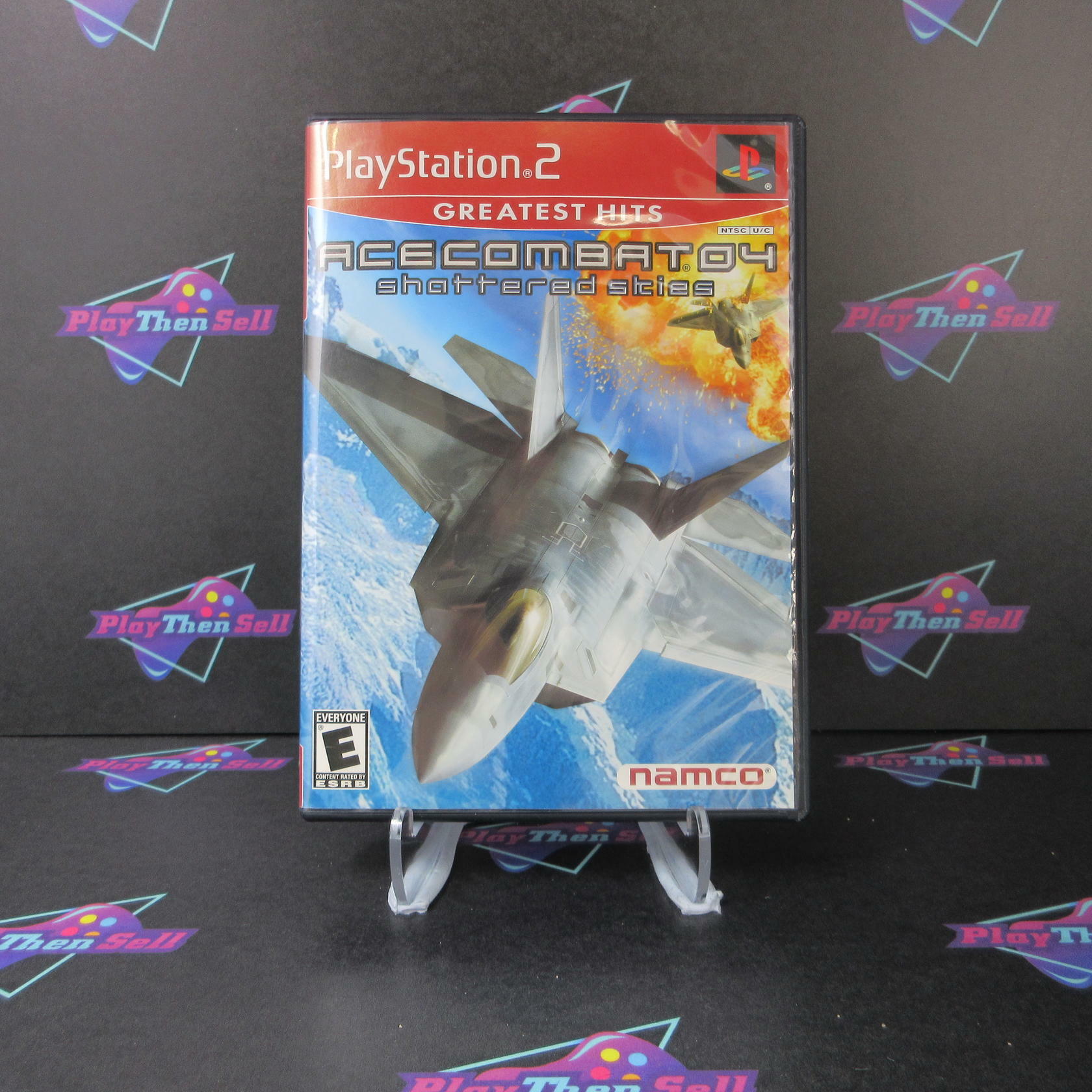 Ace Combat 4 Shattered Skies PS2 PlayStation 2 GH - Very Good