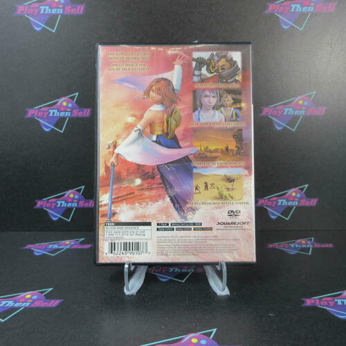 Final Fantasy X PS2 PlayStation 2 AD Complete CIB - Very Good
