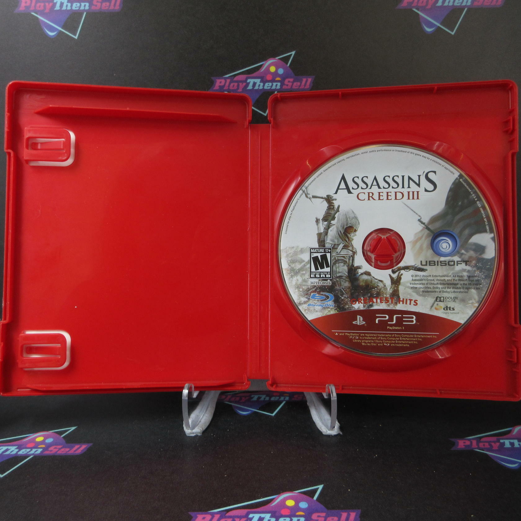 Assassin's Creed 3 GH PS3 PlayStation 3 AD/NM - Very Good