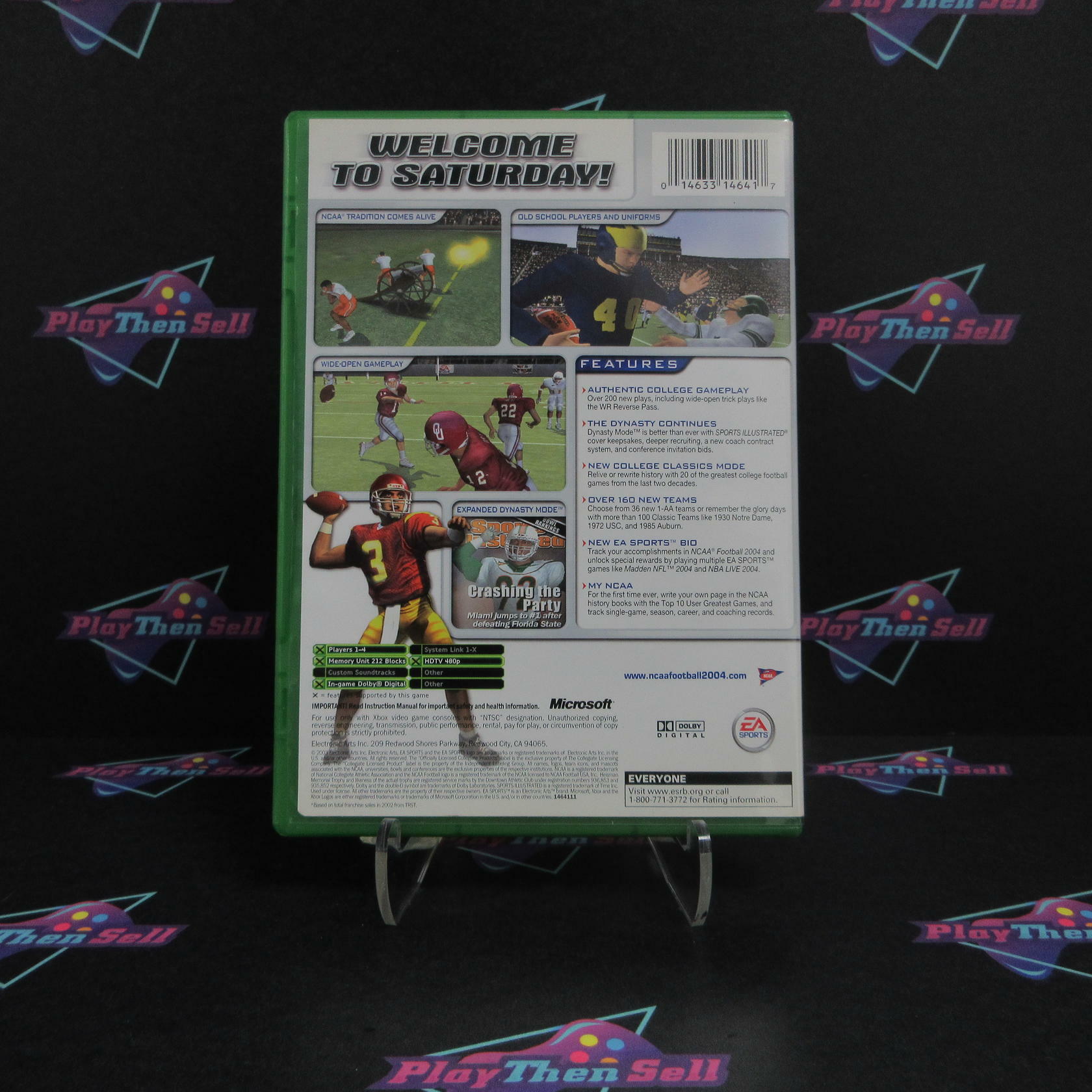 NCAA Football 2004 Xbox - Like New