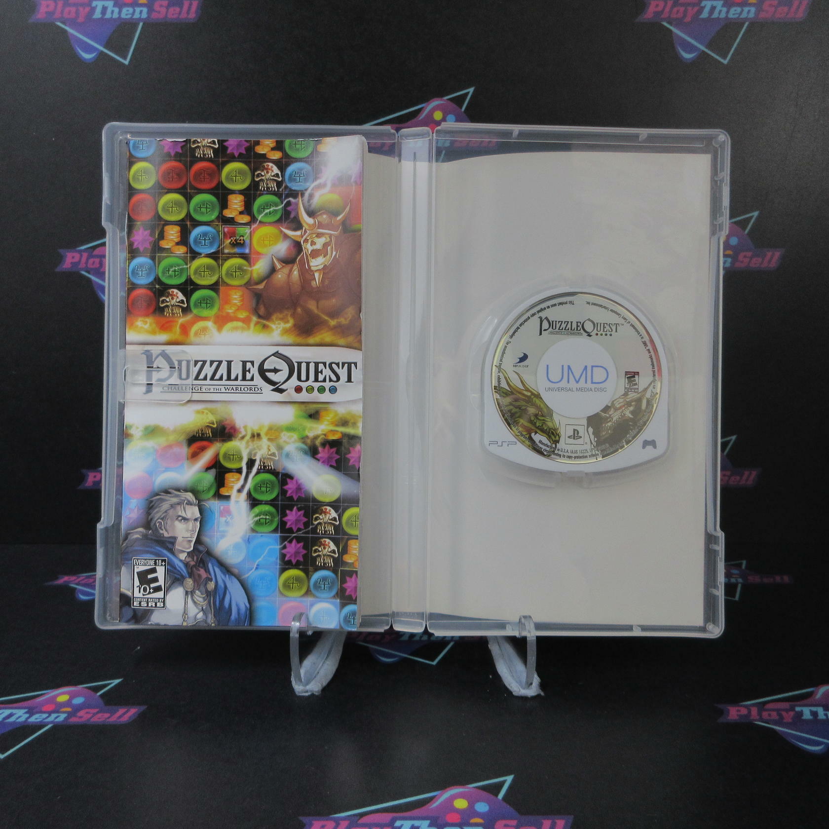 Puzzle Quest Challenge of the Warlords - Sony PSP - Like New