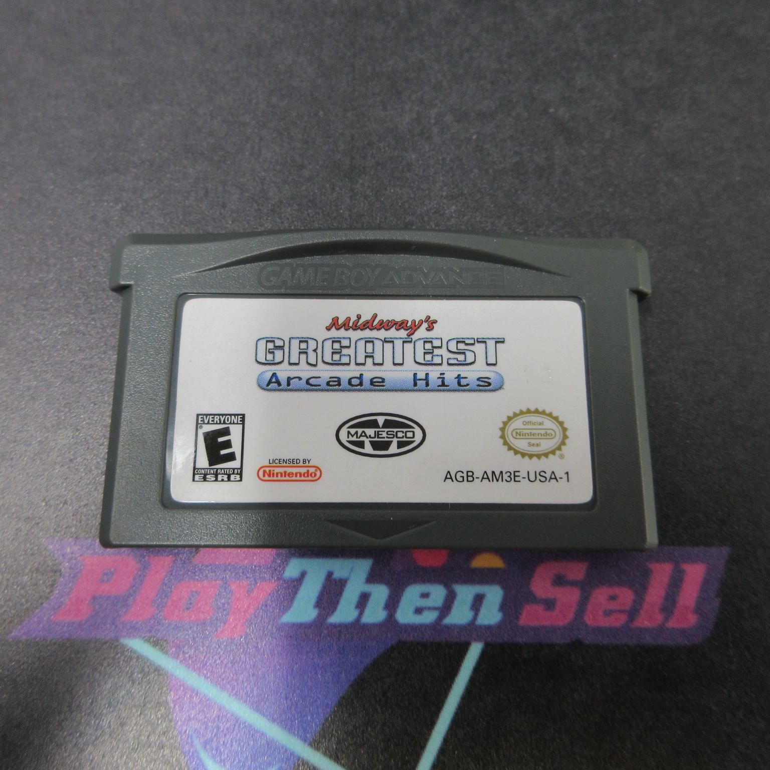 Midway's Greatest Arcade Hits Gameboy Advance GBA Cart - Very Good