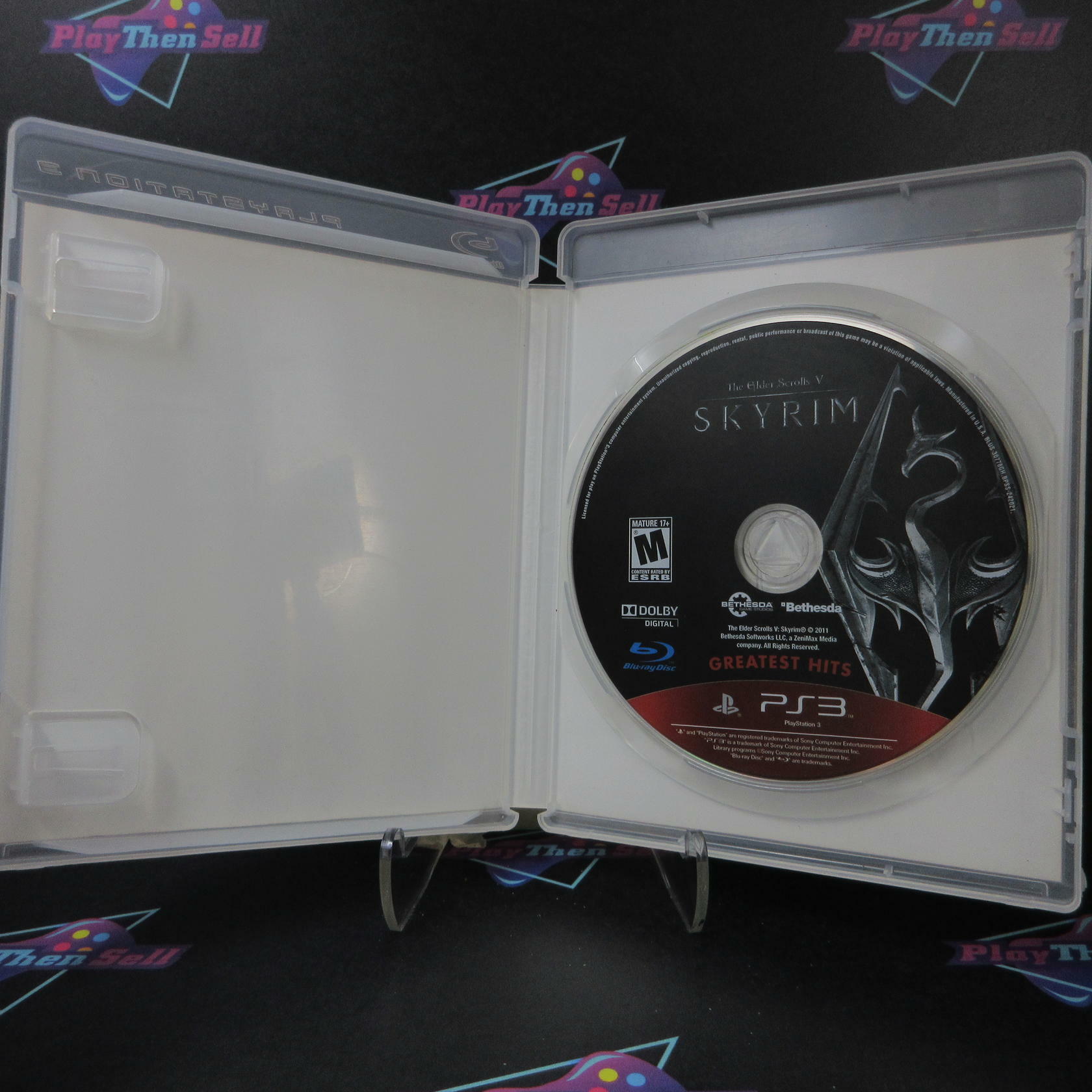 Elder Scrolls V Skyrim GH PS3 PlayStation 3 AD/NM - Very Good