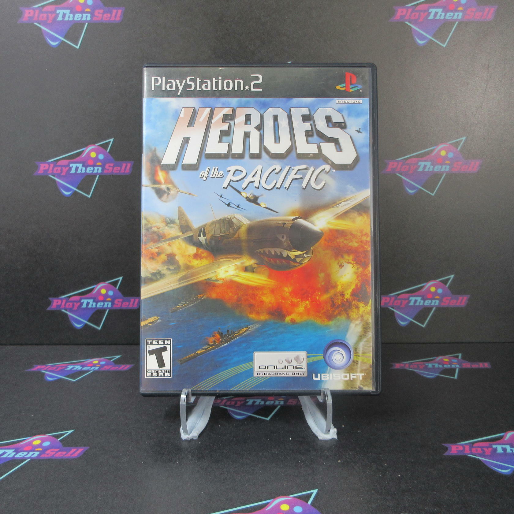 Heroes of the Pacific PS2 PlayStation 2 - Very Good
