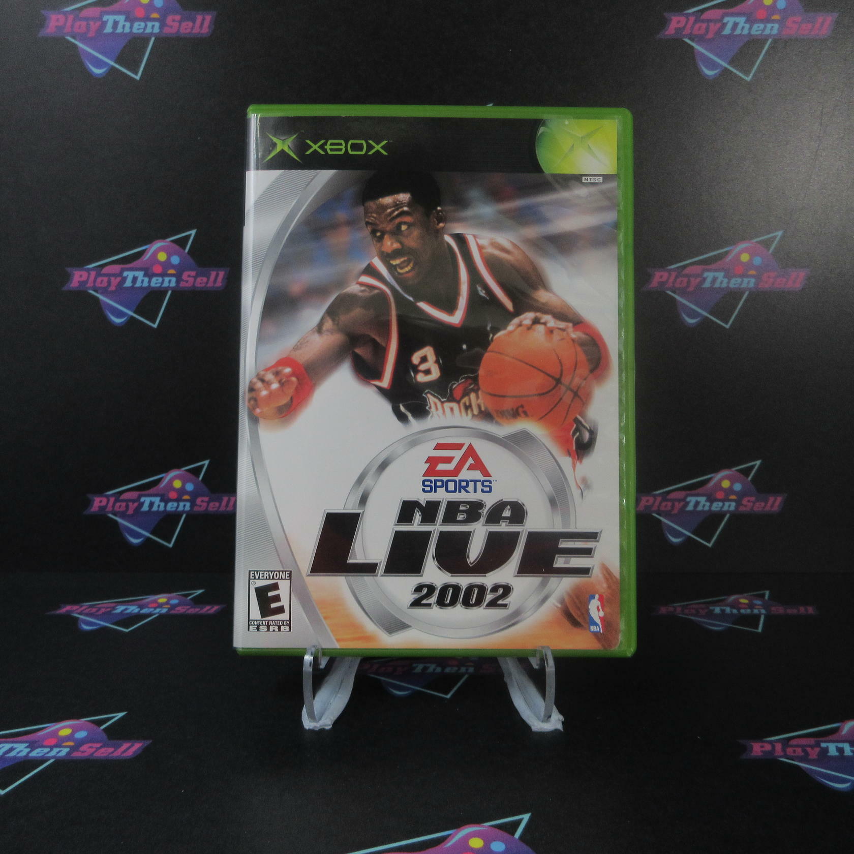 NBA Live 2002 Xbox + Reg Card - Like New