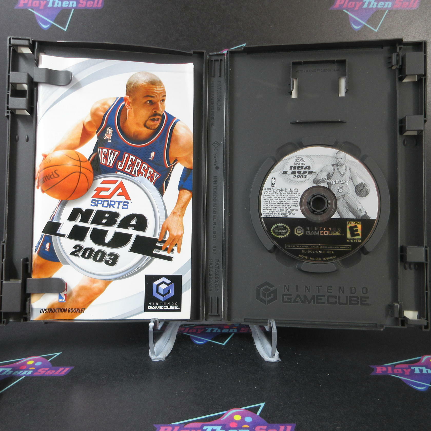 NBA Live 2003 Nintendo Gamecube AD Complete CIB - Very Good