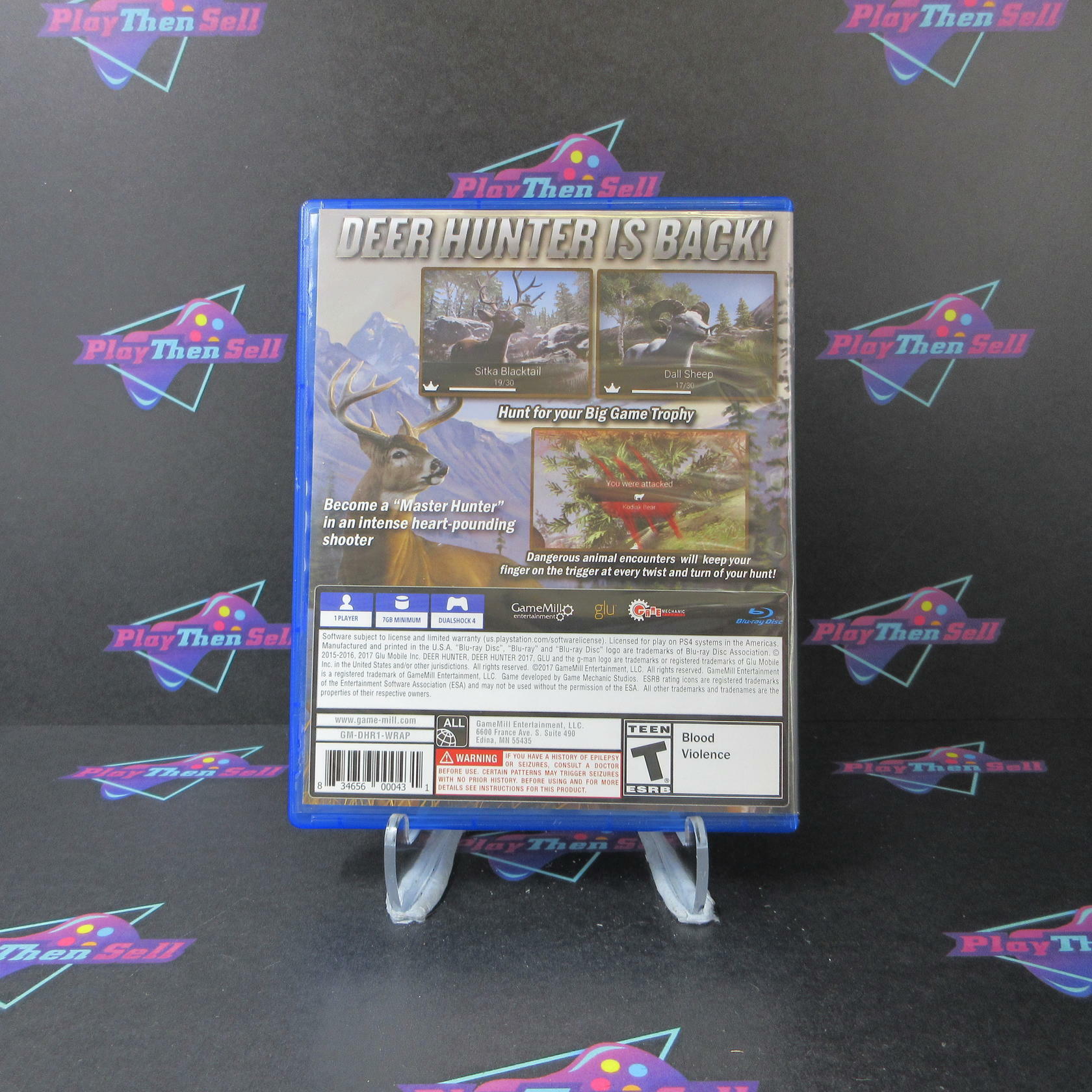 Deer Hunter Reloaded PS4 PlayStation 4 - Like New