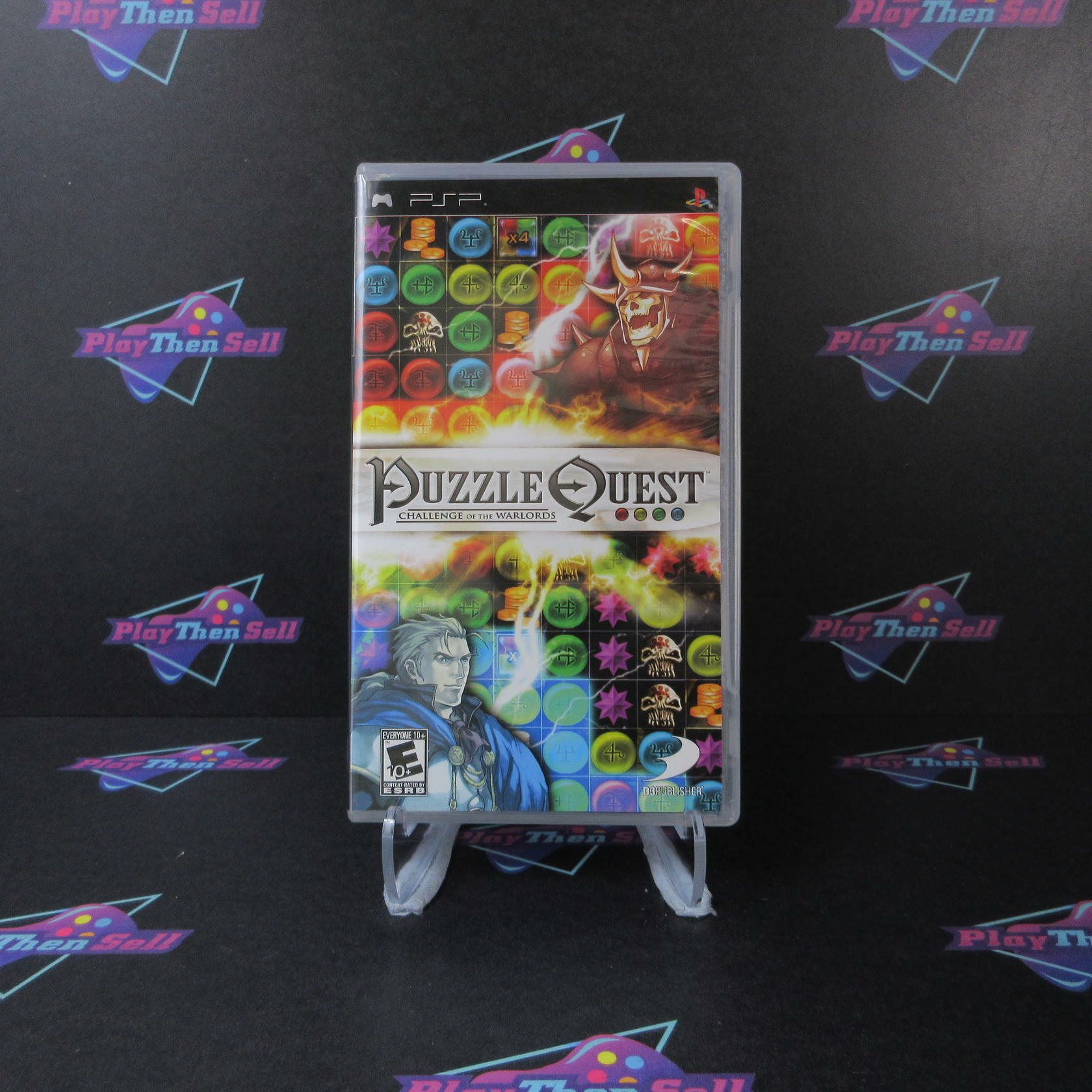 Puzzle Quest Challenge of the Warlords - Sony PSP - Like New
