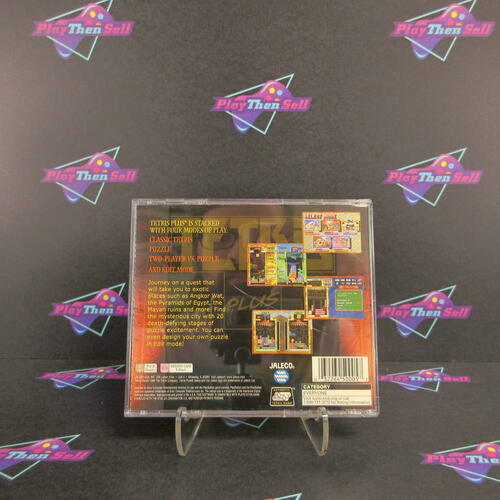 Tetris Plus PS1 PlayStation 1 GH Gold Label - Like New