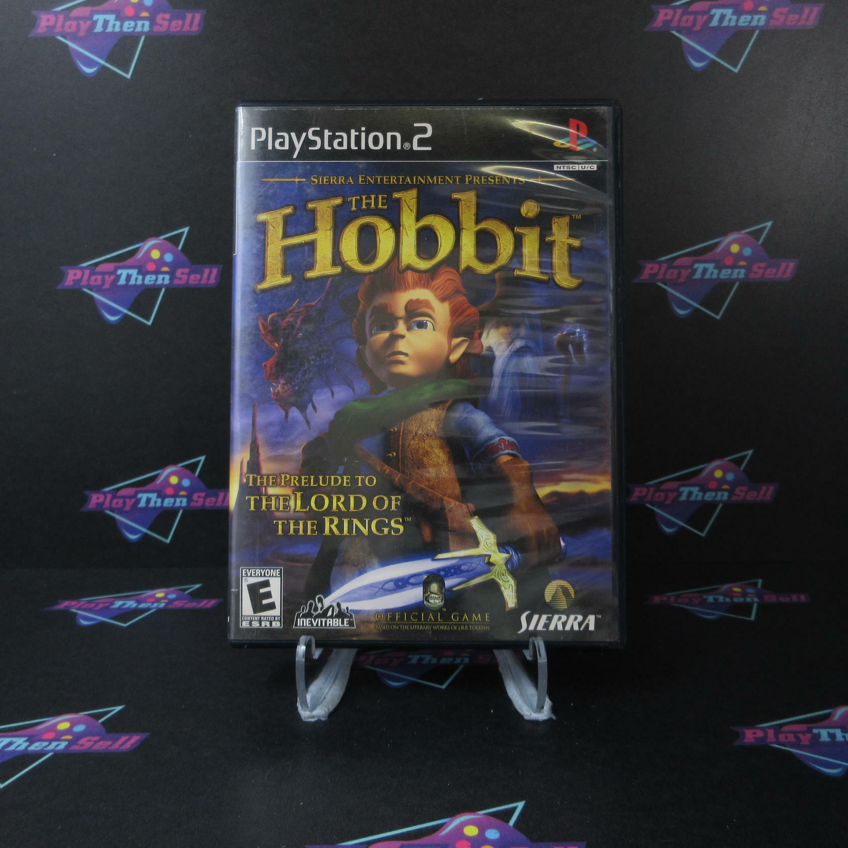 The Hobbit PS2 PlayStation 2 AD/NM - Very Good