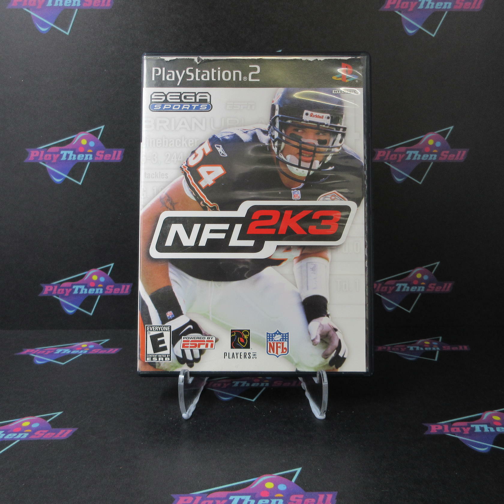 NFL 2K3 PS2 PlayStation 2 AD Complete CIB - Very Good