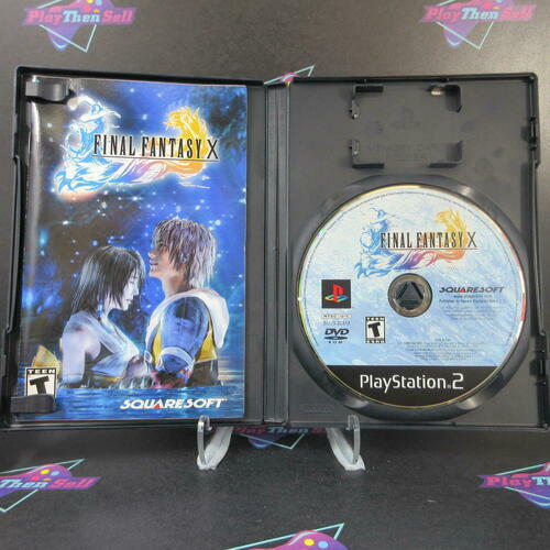 Final Fantasy X PS2 PlayStation 2 AD Complete CIB - Very Good