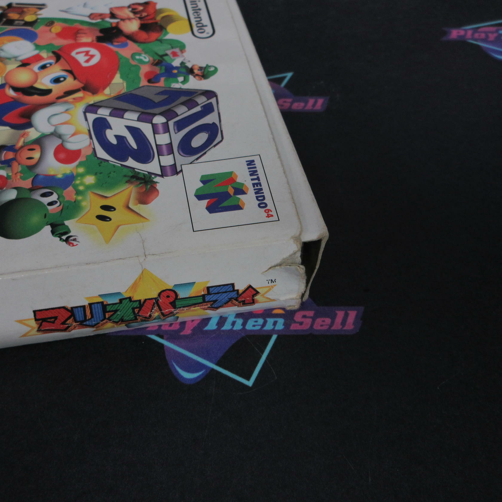 Mario Party N64 Nintendo 64 AD/MD + Box CIB - Very Good