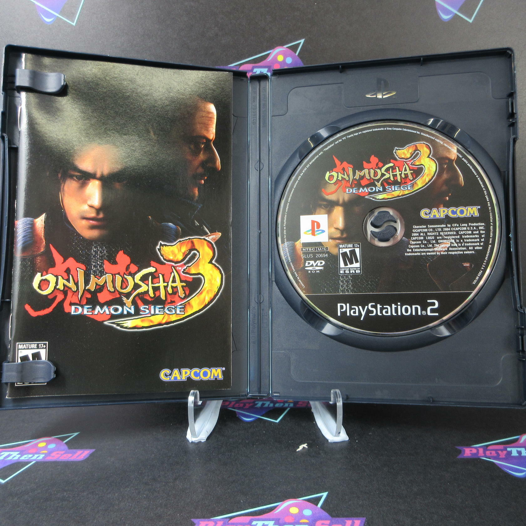 Onimusha 3 Demon Siege PS2 PlayStation 2 - Like New