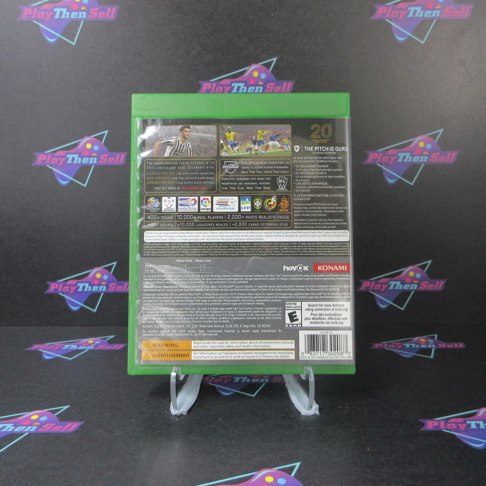 Pro Evolution Soccer 2016 Xbox One - Like New