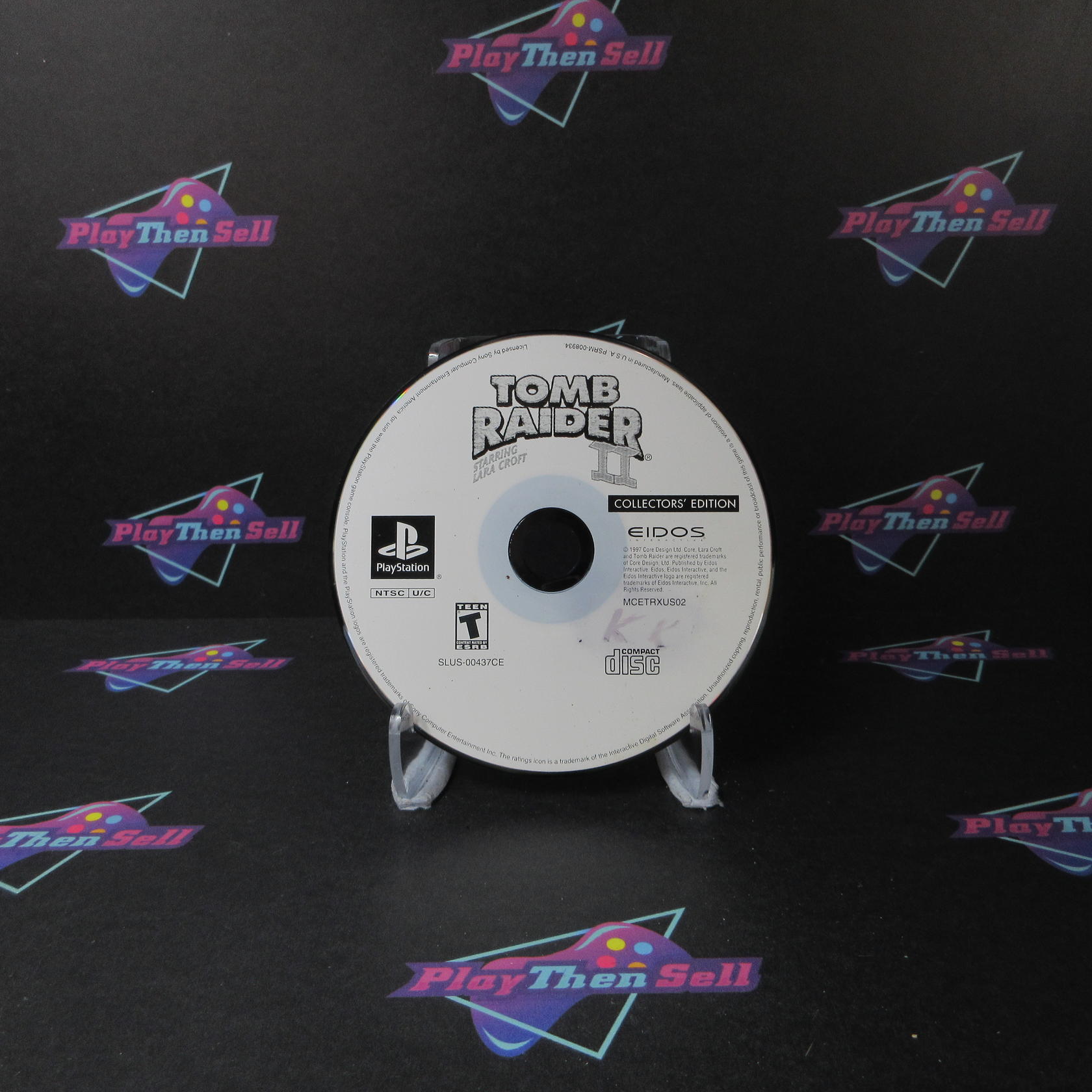 Tomb Raider II Collector's Edition PS1 PlayStation 1 Disc Only DD - Very Good