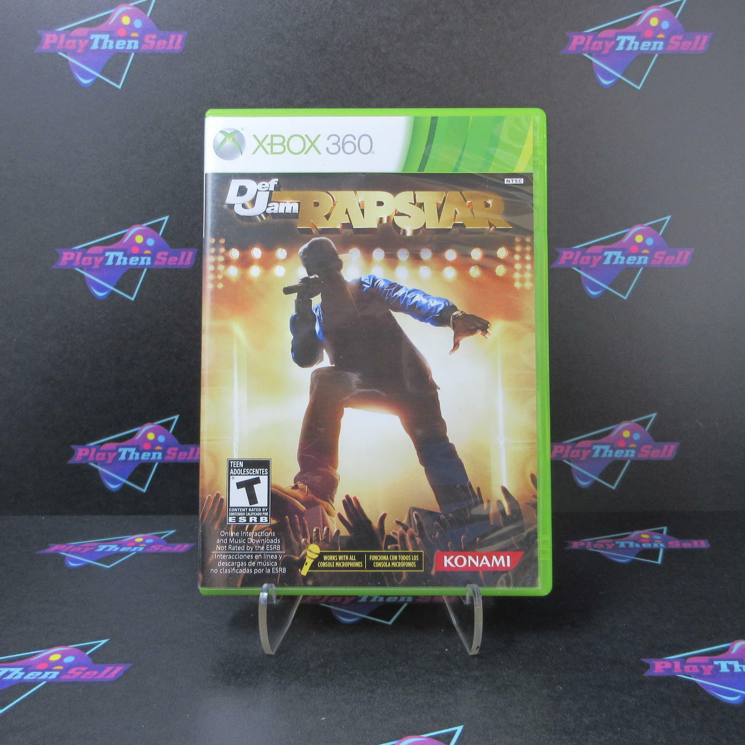 Def Jam Rapstar Xbox 360 AD Complete CIB - Good