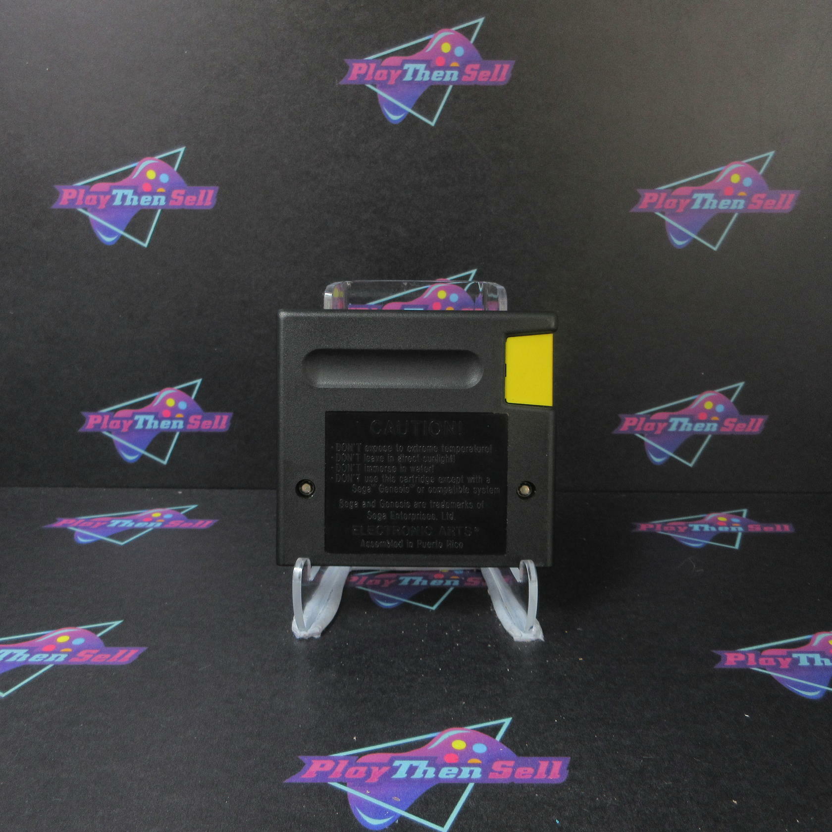 Madden 96 Football Sega Genesis Cartridge Manual and Foldout Authentic / Tested - Very Good