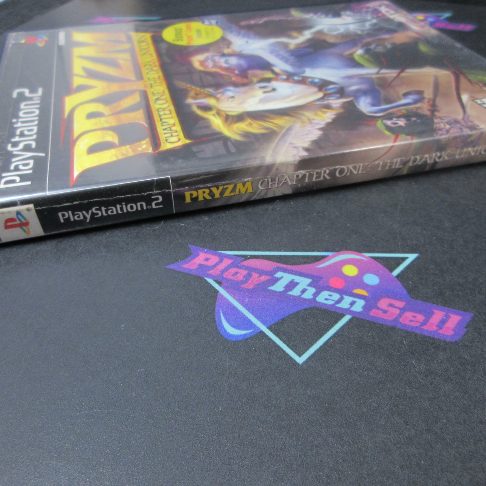 Pryzm Chapter One The Dark Unicorn PS1 PlayStation 1 AD Complete CIB - Very Good
