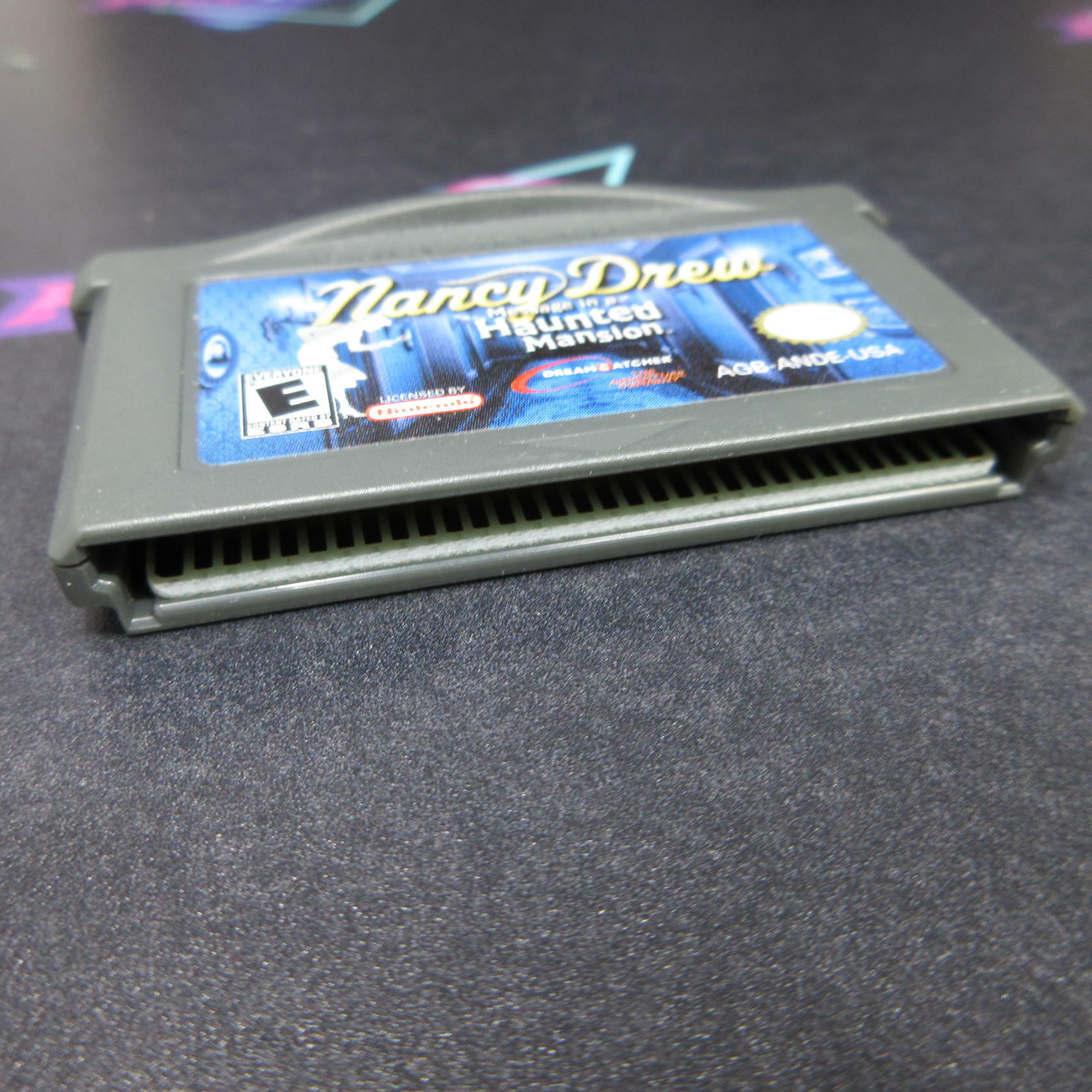 Nancy Drew Message in a Haunted Mansion Gameboy Advance GBA Cart Only - Very Good