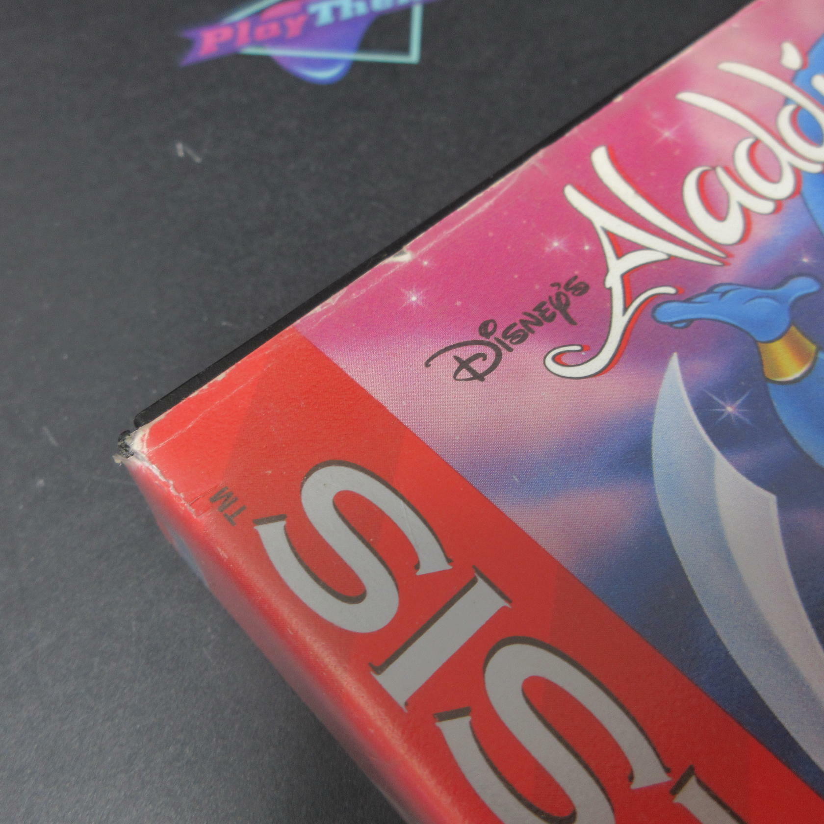 Disney's Aladdin Sega Genesis Boxed AD/NM Authentic / Tested - Very Good